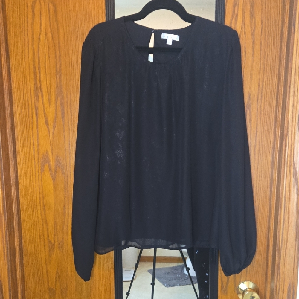 Nine Britton Black Blouse